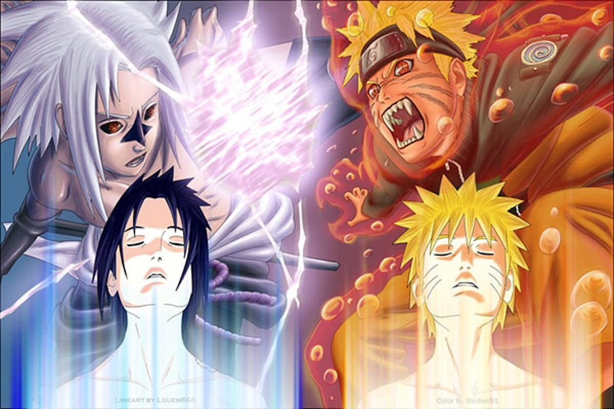 Hình Naruto và Sasuke siêu đẹp