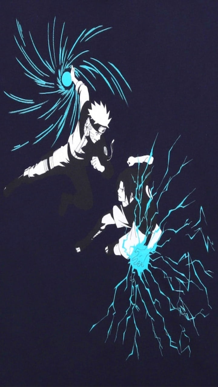 Hình nền Naruto và Sasuke cho điện thoại