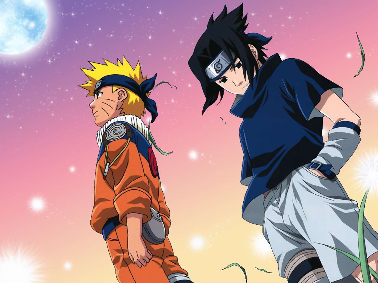 Hình nền Naruto và Sasuke cực đẹp