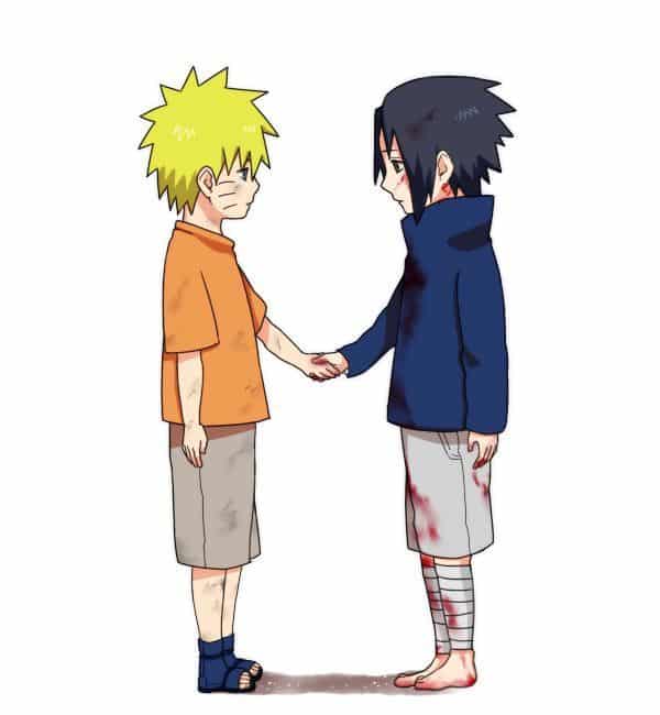 Hình nền Naruto và Sasuke đẹp