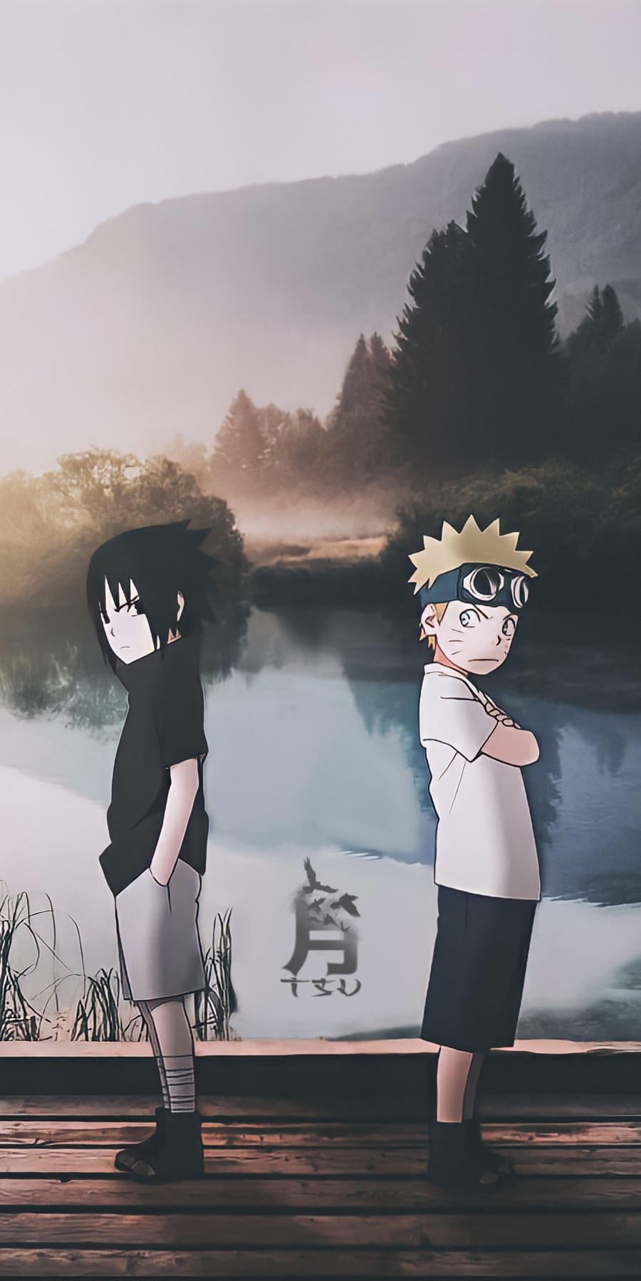 Wallpaper Naruto và Sasuke tuyệt đẹp