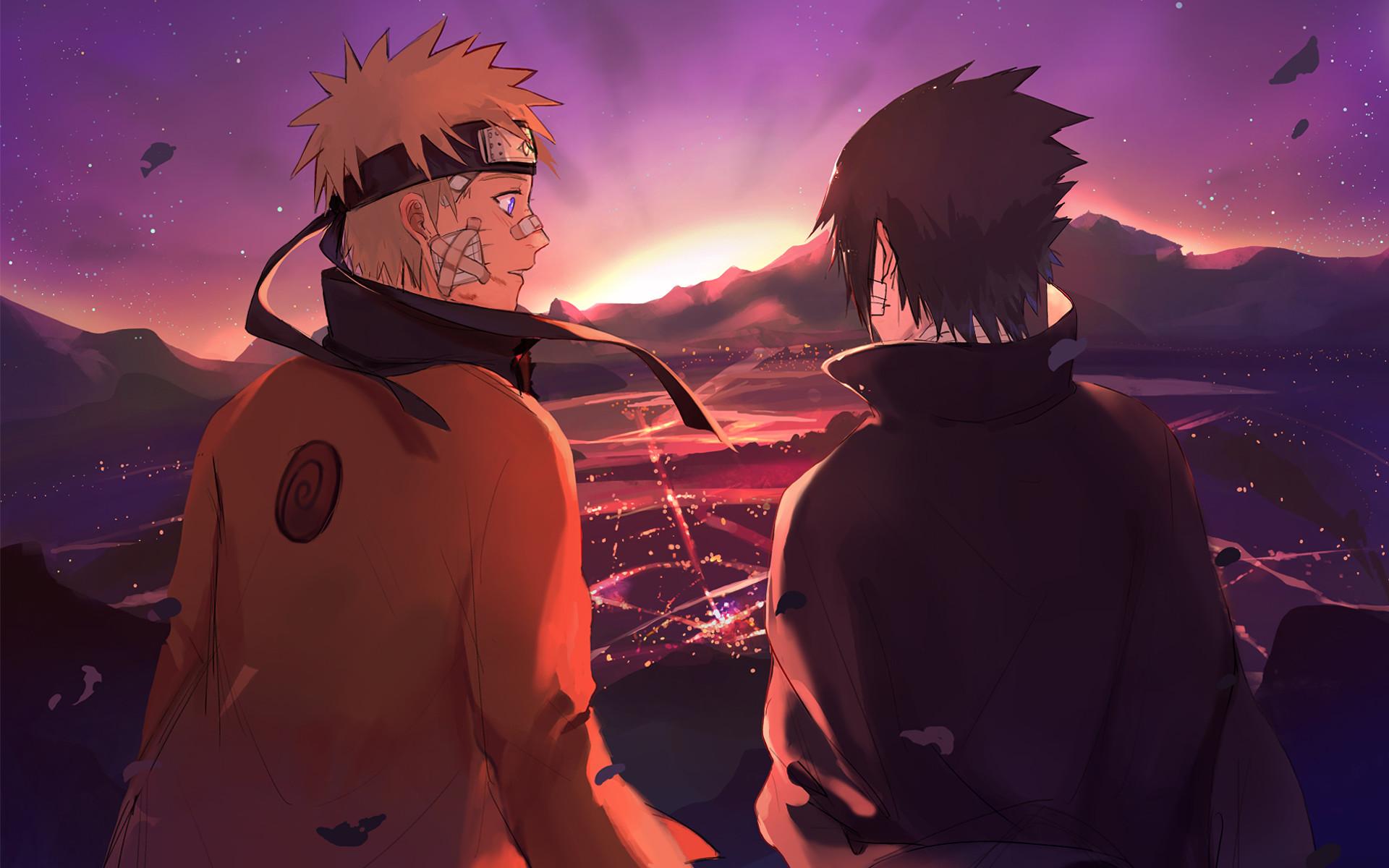 Wallpaper Naruto và Sasuke