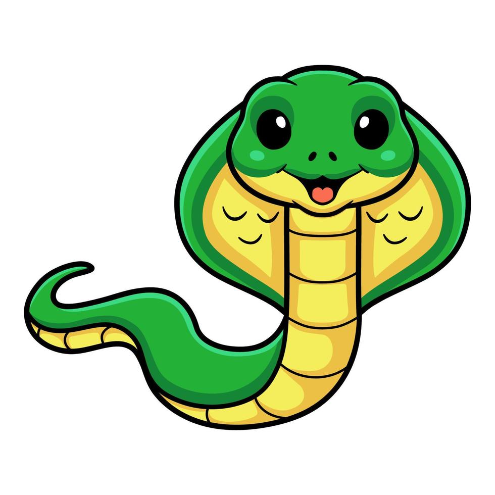 Hình rắn chibi cực cute
