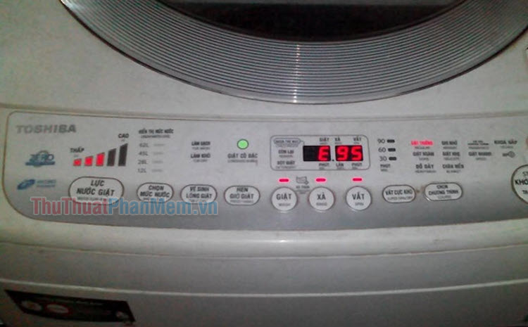 Bảng mã lỗi máy giặt Toshiba và cách xử lý 2024