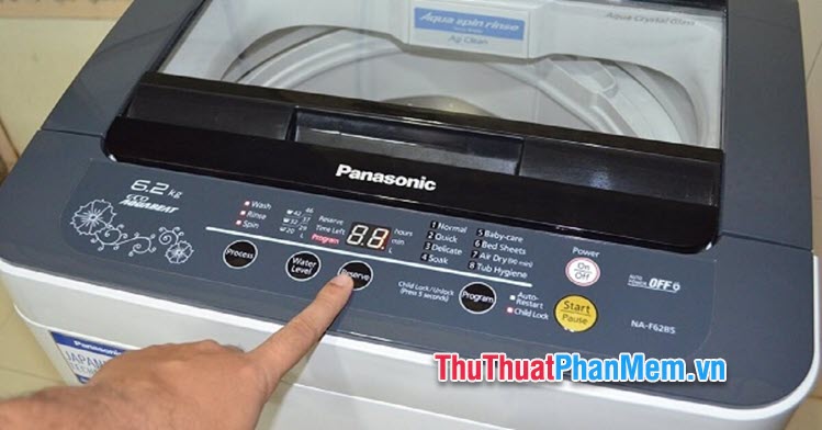 Hạn chế lỗi máy giặt Panasonic