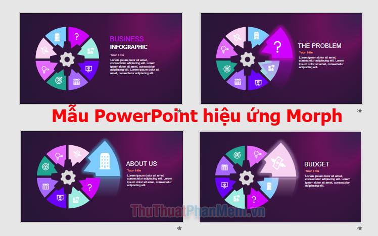 Tổng hợp mẫu PowerPoint có hiệu ứng Morph đẹp