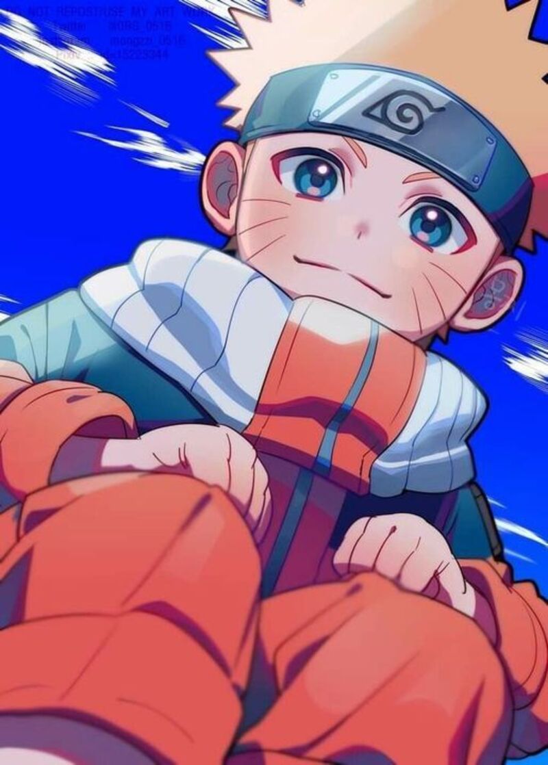 Hình ảnh Naruto lúc nhỏ cực đẹp
