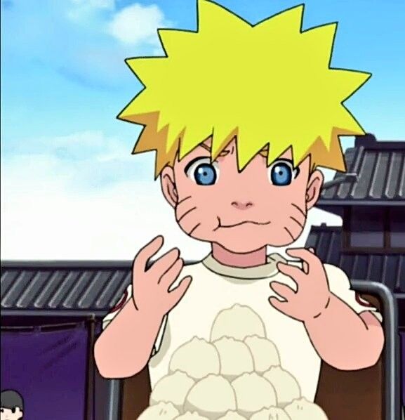 Hình Naruto lúc nhỏ siêu cute