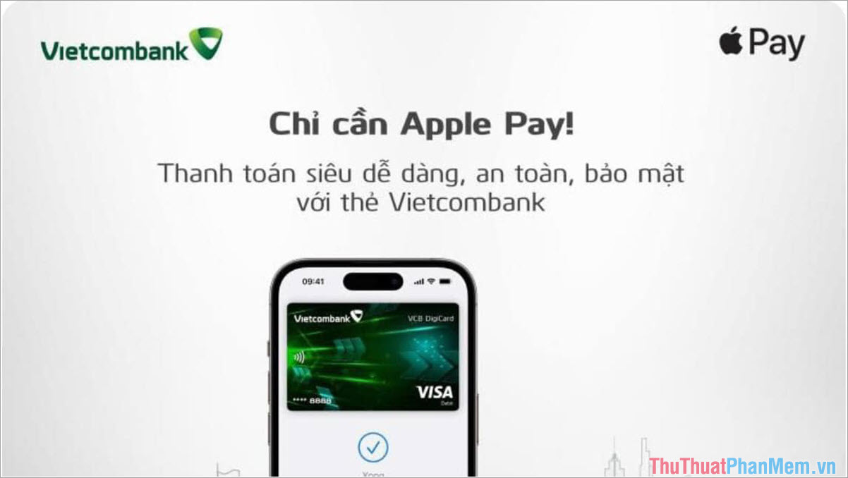 Ví Apple Pay là ví lưu trữ mọi loại thẻ thanh toán, vé xe, vé tàu, vé máy bay, thẻ thành viên, thẻ cửa hàng