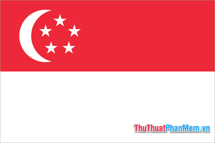 Lá cờ Singapore