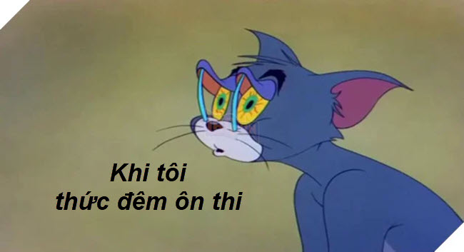 Ảnh meme Tom and Jerry hài hước, độc đáo