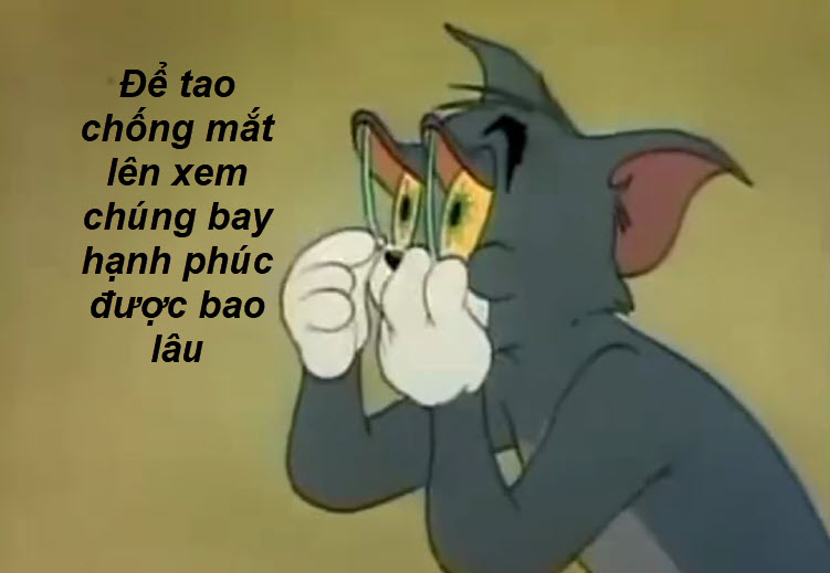 Meme Tom and Jerry bá đạo nhất