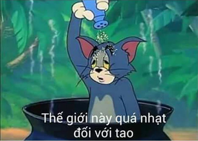 Meme Tom and Jerry bá đạo