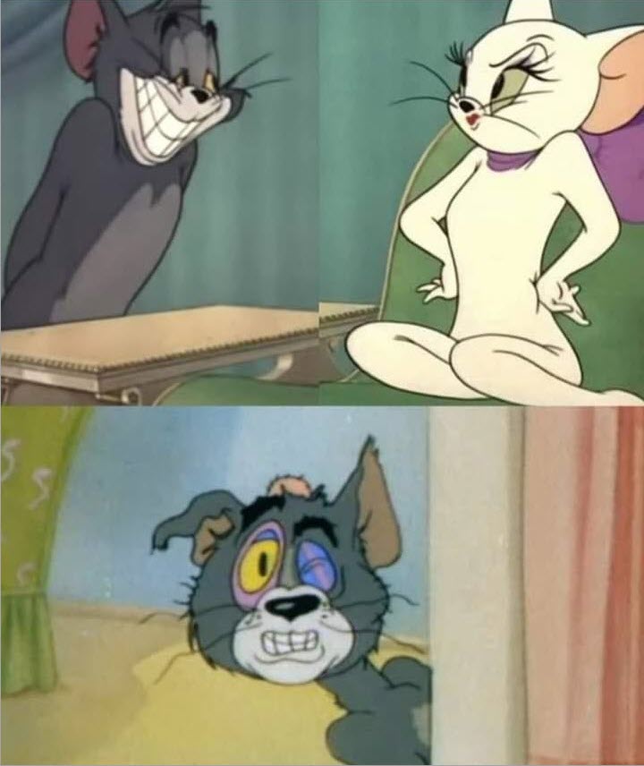 Meme Tom and Jerry độc đáo