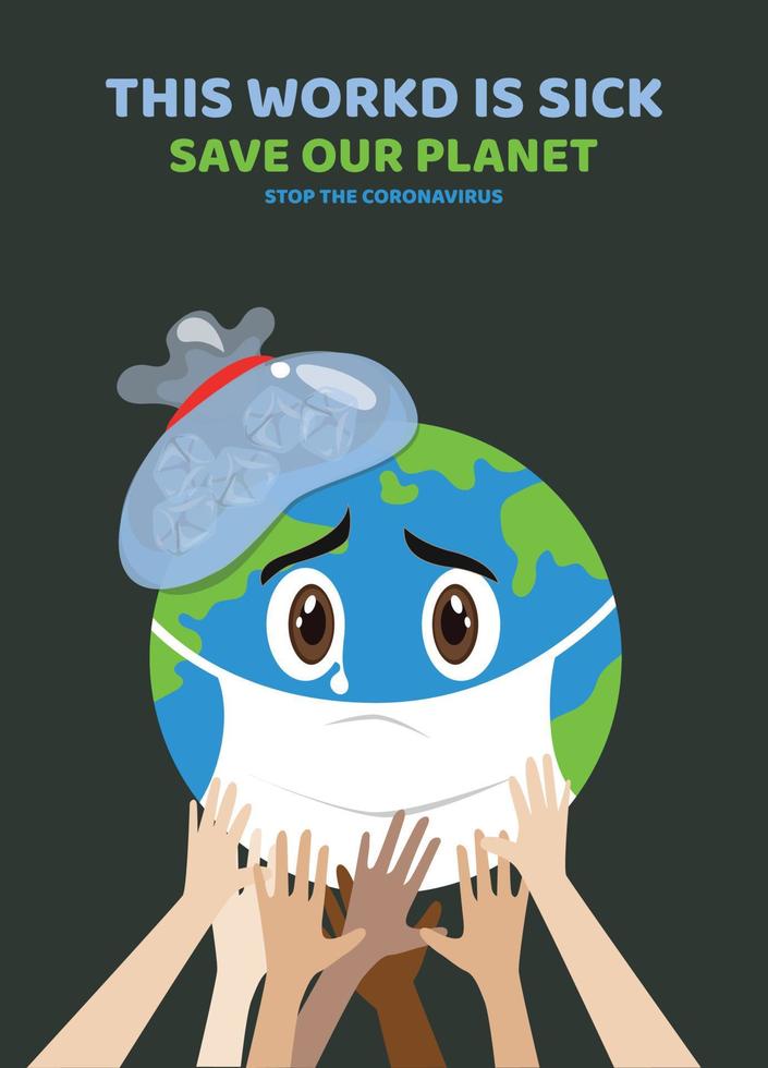 Poster bảo vệ ô nhiễm môi trường