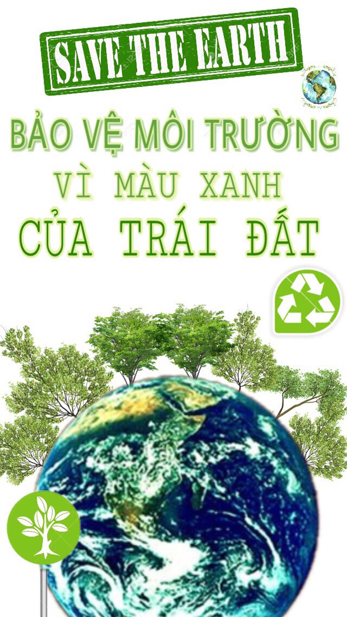 Poster bảo vệ trái đất