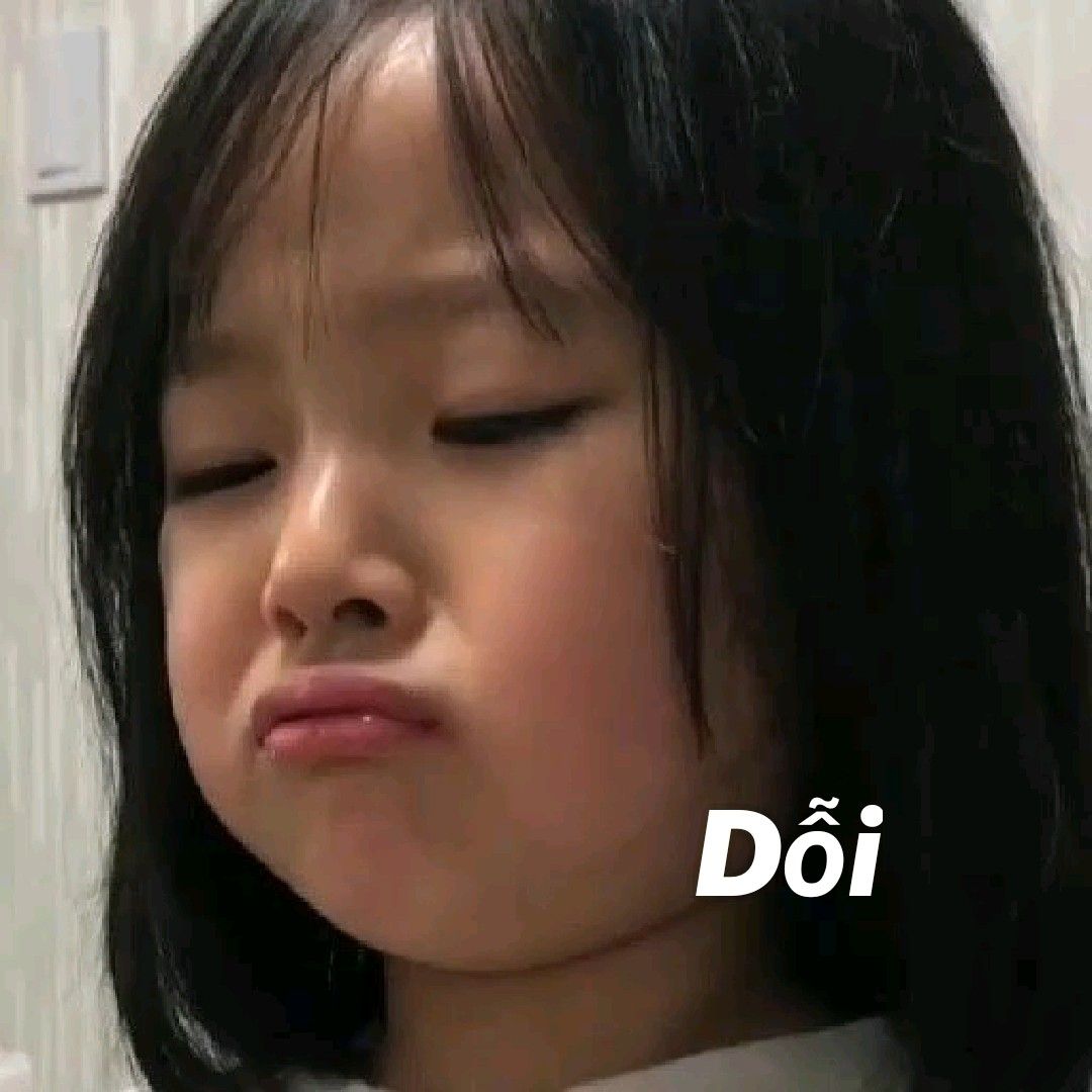 Hình meme em nhỏ bé Hàn Quốc
