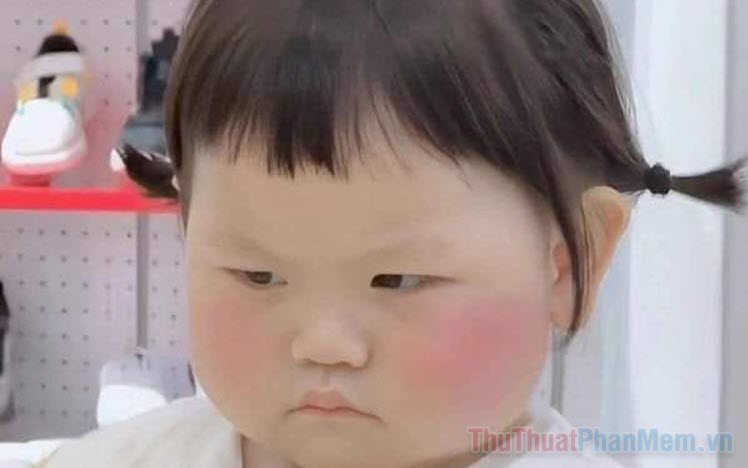 Tổng hợp meme em bé Hàn Quốc hài hước, cute, đáng yêu