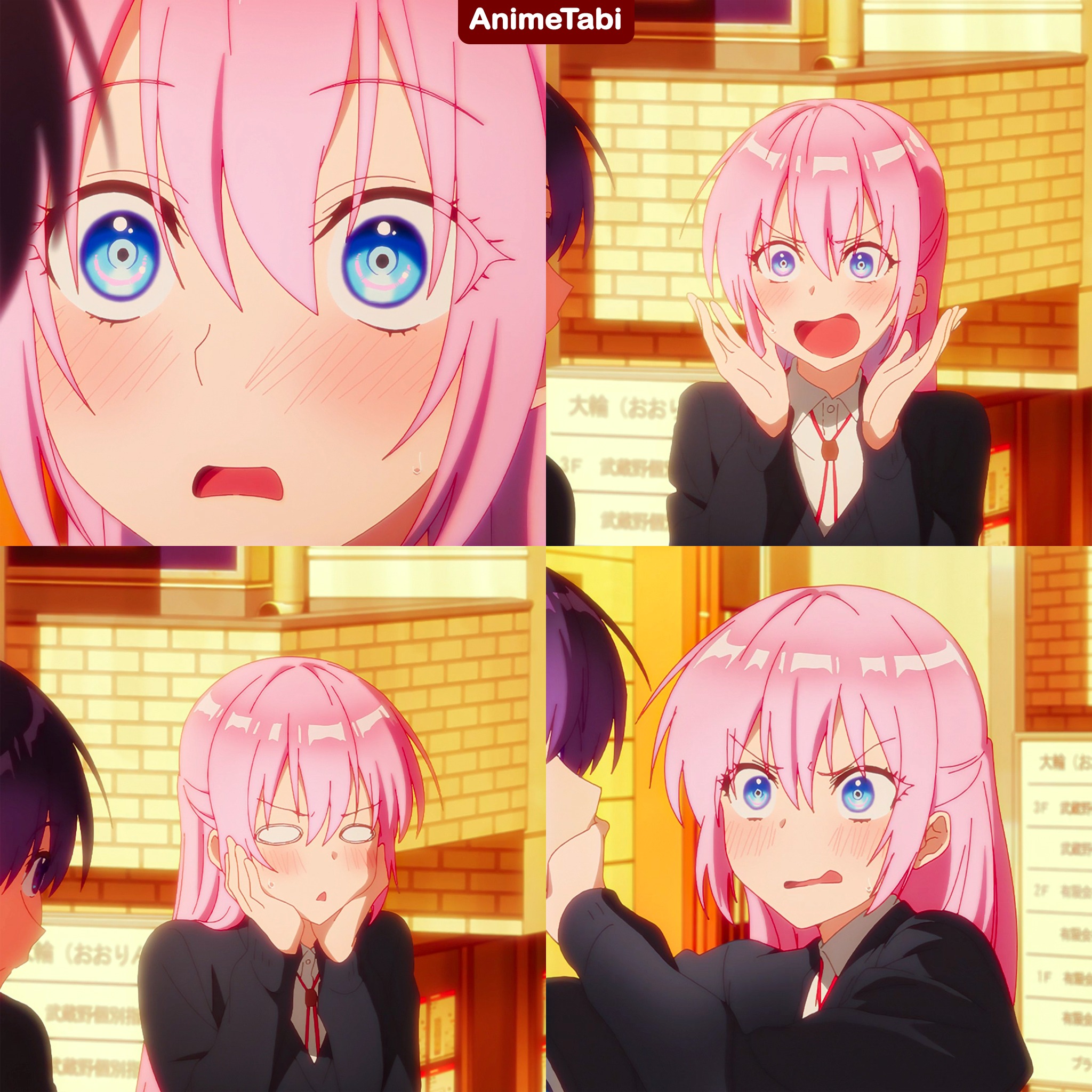 Meme anime ngại ngùng cực cute
