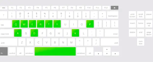 Kiểm tra đèn Led trên Keyboard với chức năng test Leds