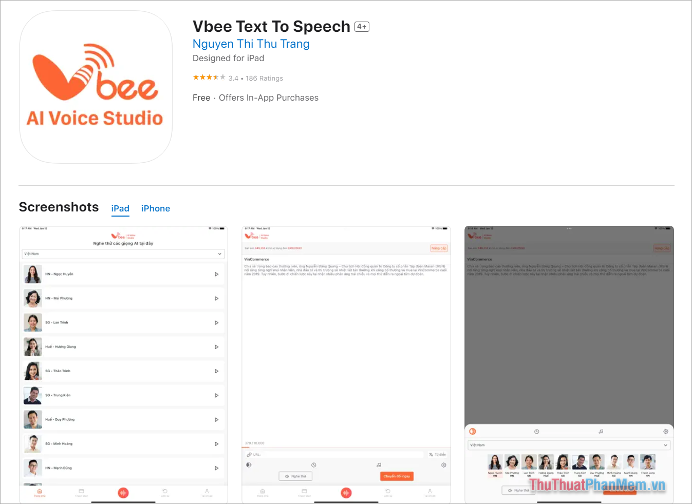 Vbee Text To Speech – App chuyển văn bản thành giọng nói hay nhất