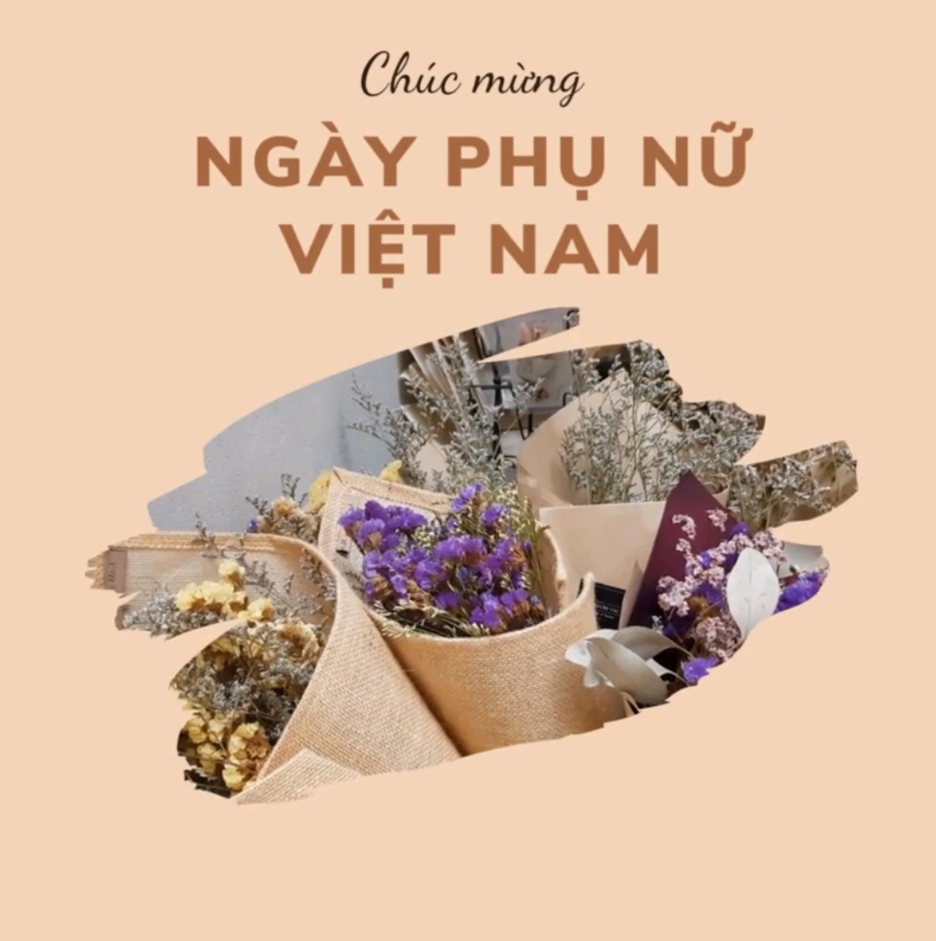 Thiệp chúc mừng ngày Phụ nữ Việt Nam 20-10 đẹp nhất