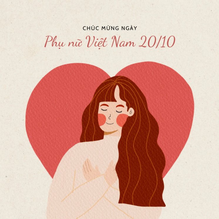 Thiệp chúc mừng Phụ nữ Việt Nam đẹp nhất