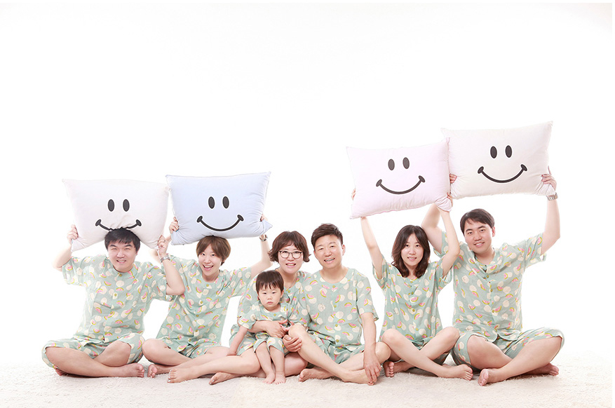 Concept chụp ảnh gia đình kiểu Hàn