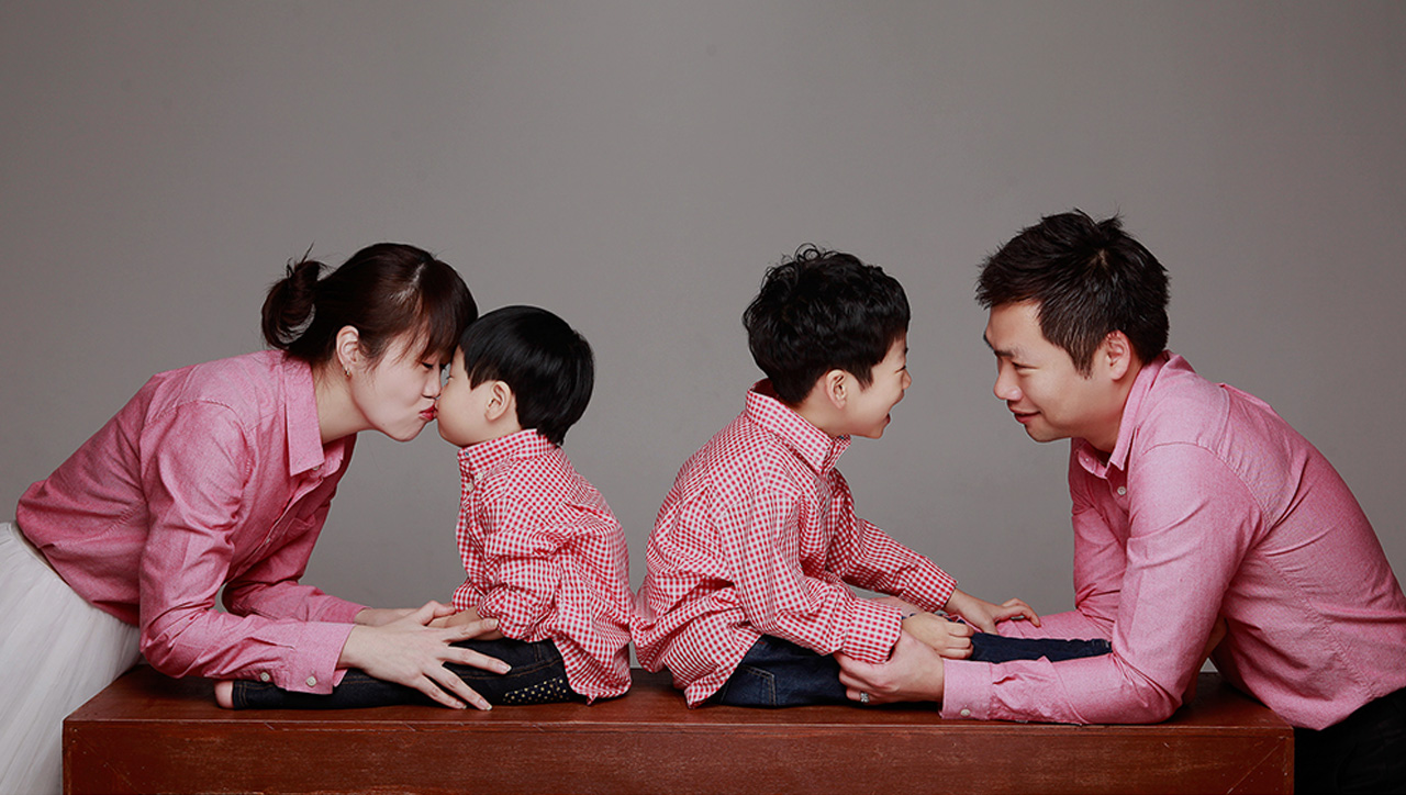 Phong cách chụp ảnh gia đình kiểu Hàn Quốc