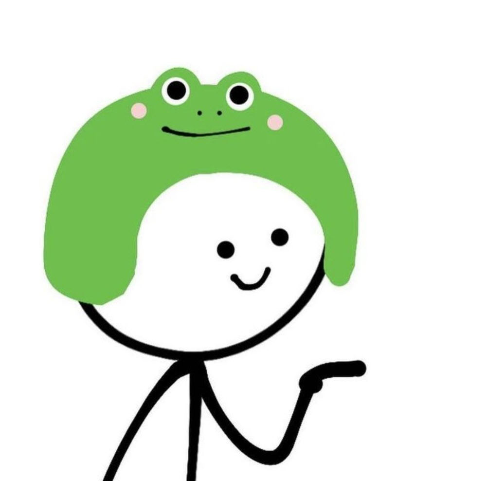 Ảnh avatar ếch cực cute