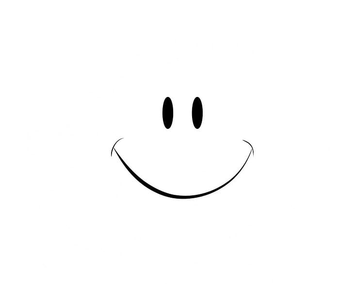 Avatar mặt mũi cười cợt niềm hạnh phúc white đen