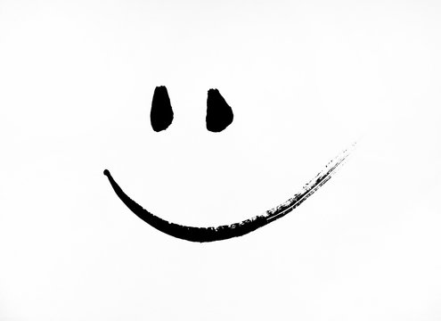 Avatar mặt mũi cười cợt white đen ngòm buồn