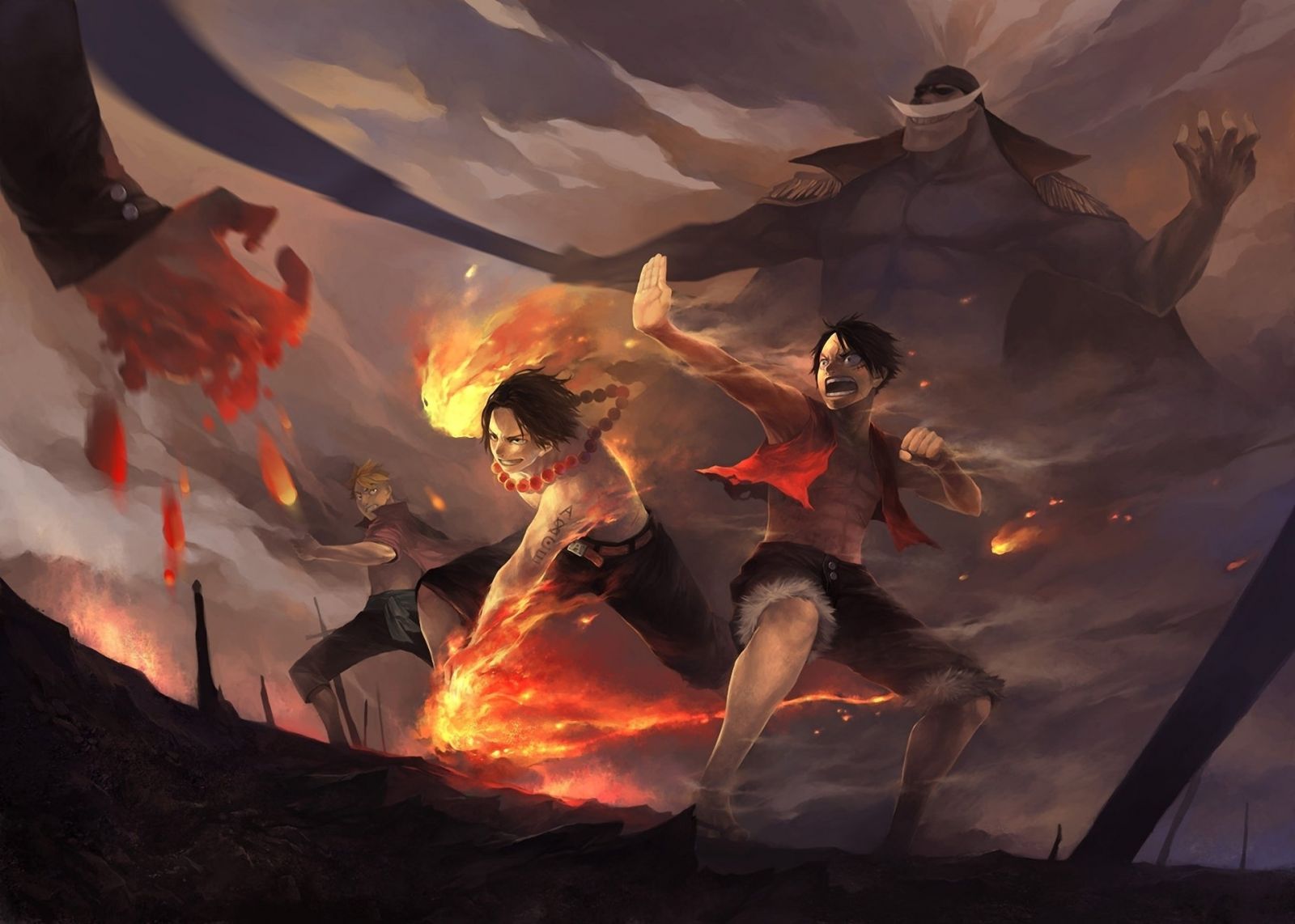 Hình ảnh avatar One Piece siêu ngầu