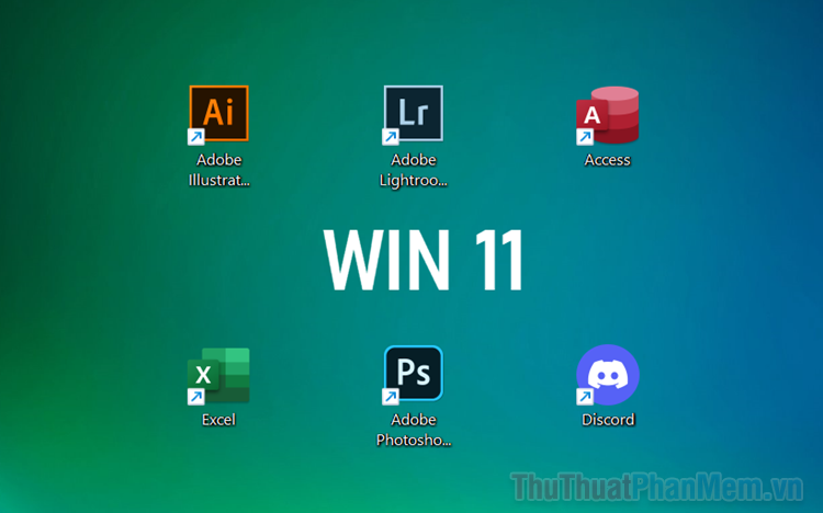 Cách đưa ứng dụng ra màn hình máy tính trên Win 11
