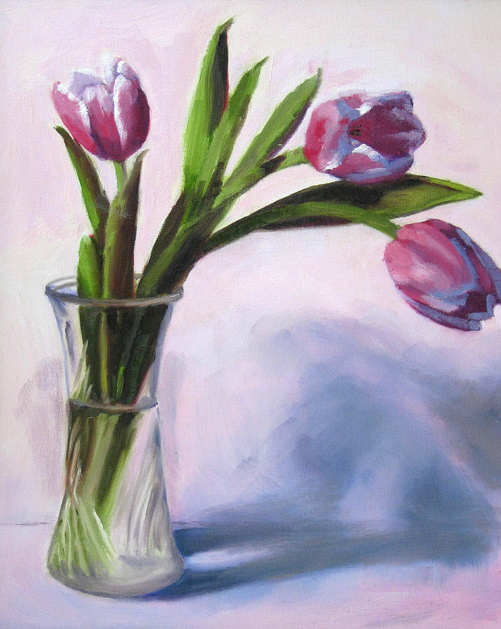 Wallpaper hoa Tulip vẽ tay cho điện thoại đẹp nhất