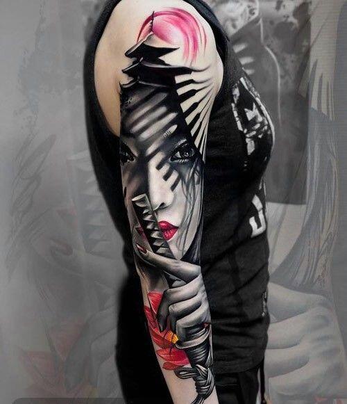 Hình mẫu tattoo cánh tay ngầu nhất