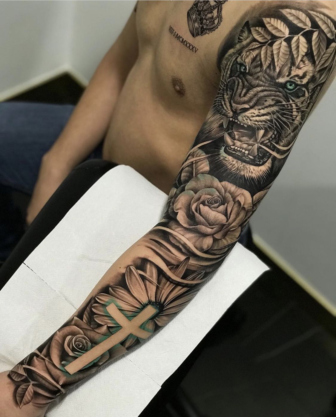 Hình mẫu tattoo cánh tay siêu chất