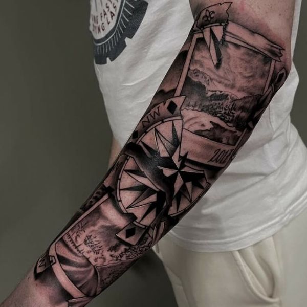 Mẫu tattoo cánh tay