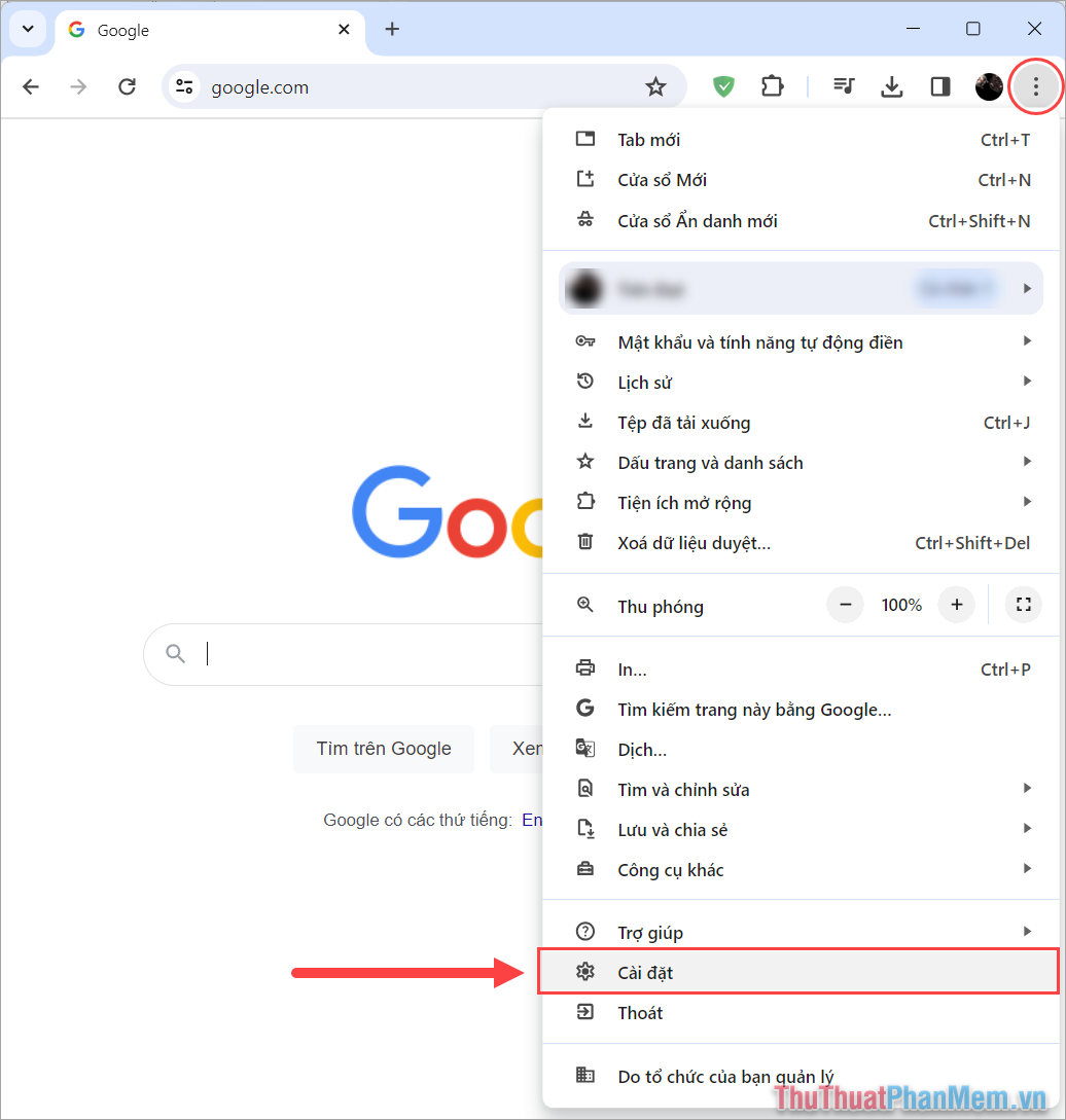 Cách bật, tắt Cookie trên trình duyệt Google Chrome