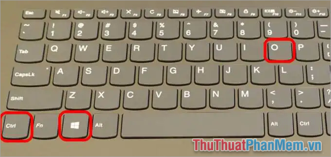 Cách mở bàn phím ảo Laptop bằng phím tắt