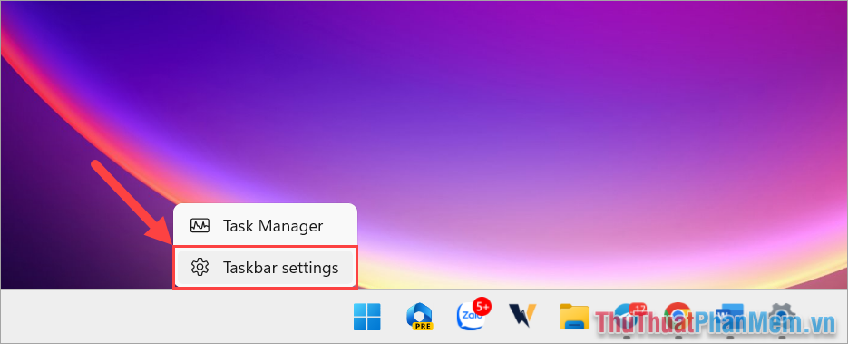 Cách mở bàn phím ảo Laptop trên thanh Taskbar