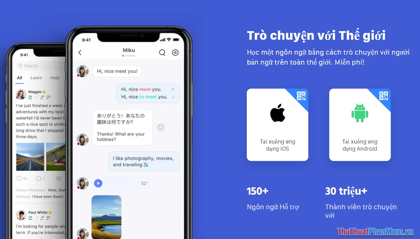 HelloTalk - Ứng dụng trò chuyện với người Trung Quốc trên điện thoại