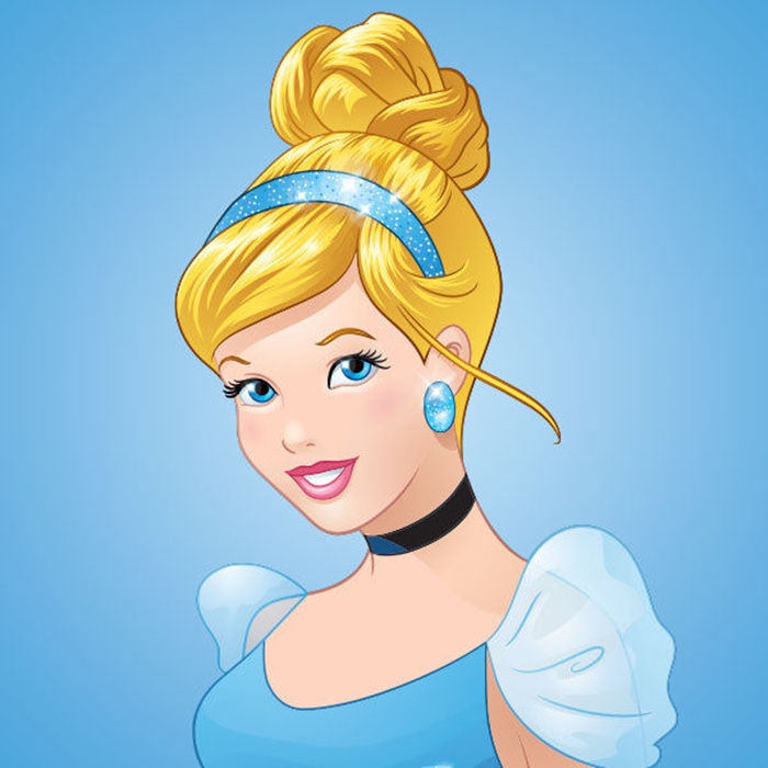 Hình công chúa Disney siêu cute