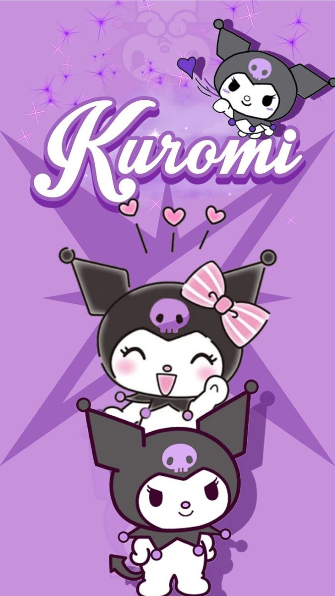 Hình nền Kuromi siêu cute cho điện thoại