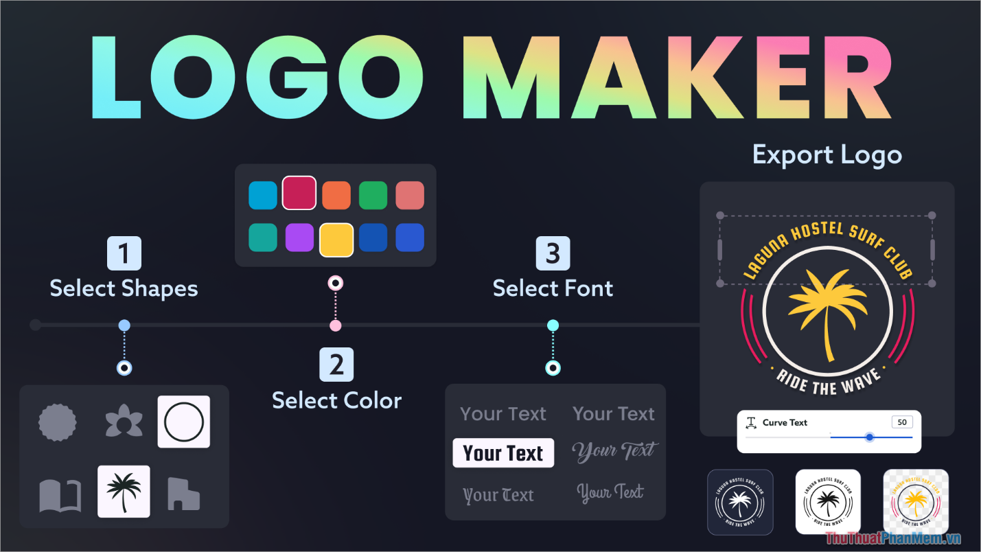 Logo Maker - Design Creator – App thiết kế Logo đẹp và chuyên nghiệp