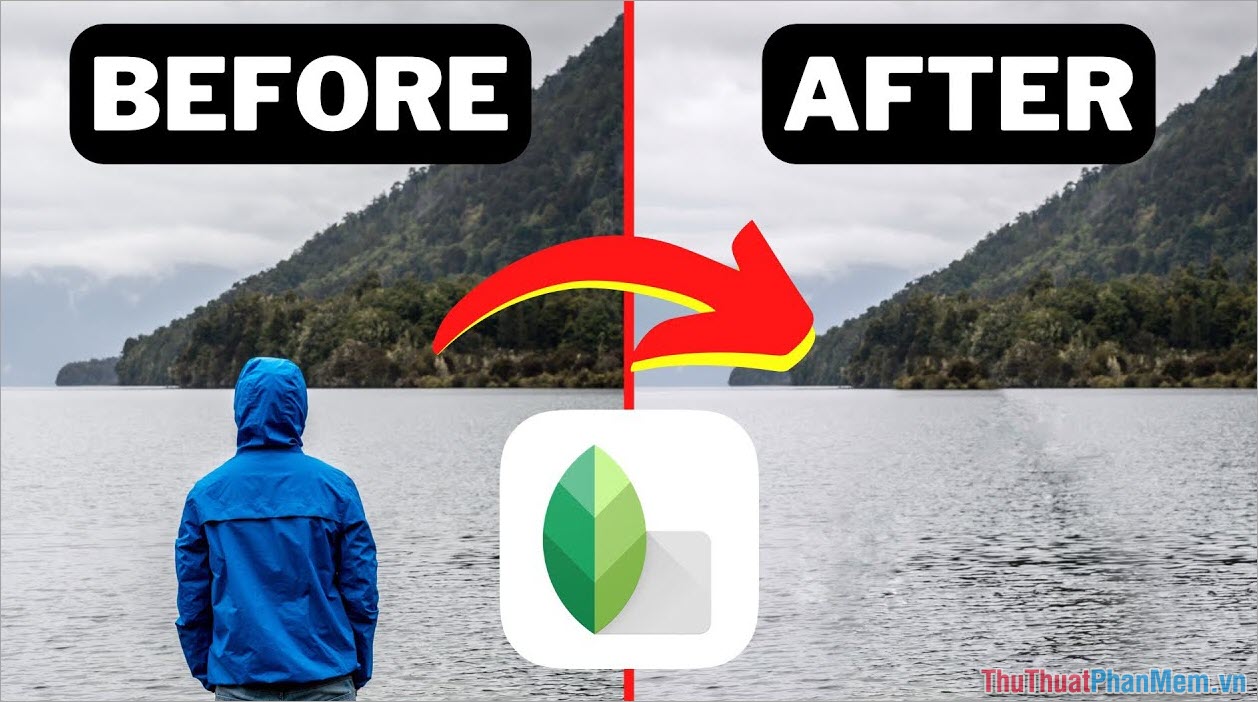 Snapseed – App xóa người chính xác trên điện thoại
