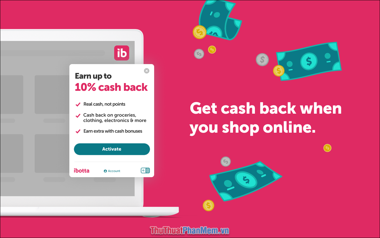 Ibotta – Cùng nhau kiếm tiền Online tại nhà