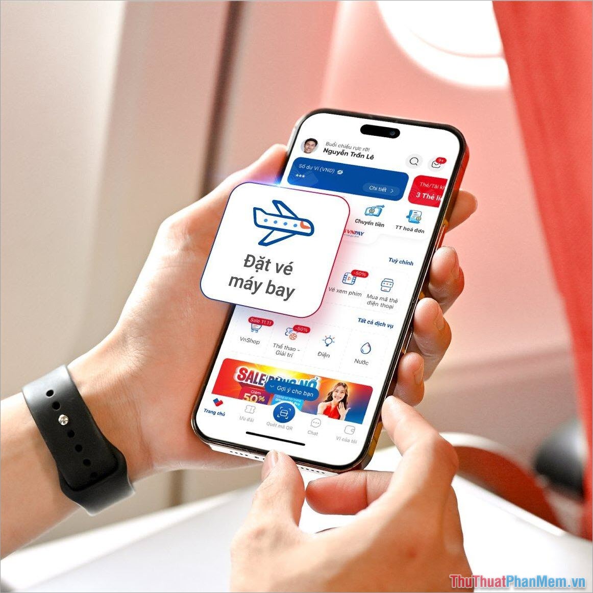 VNPAY – App đặt vé máy bay Online