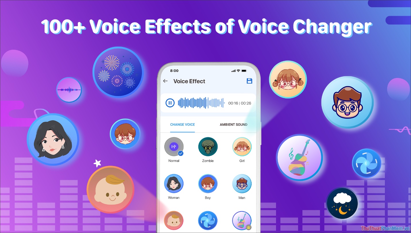 Voice Changer – App thay đổi giọng nói trên iPhone