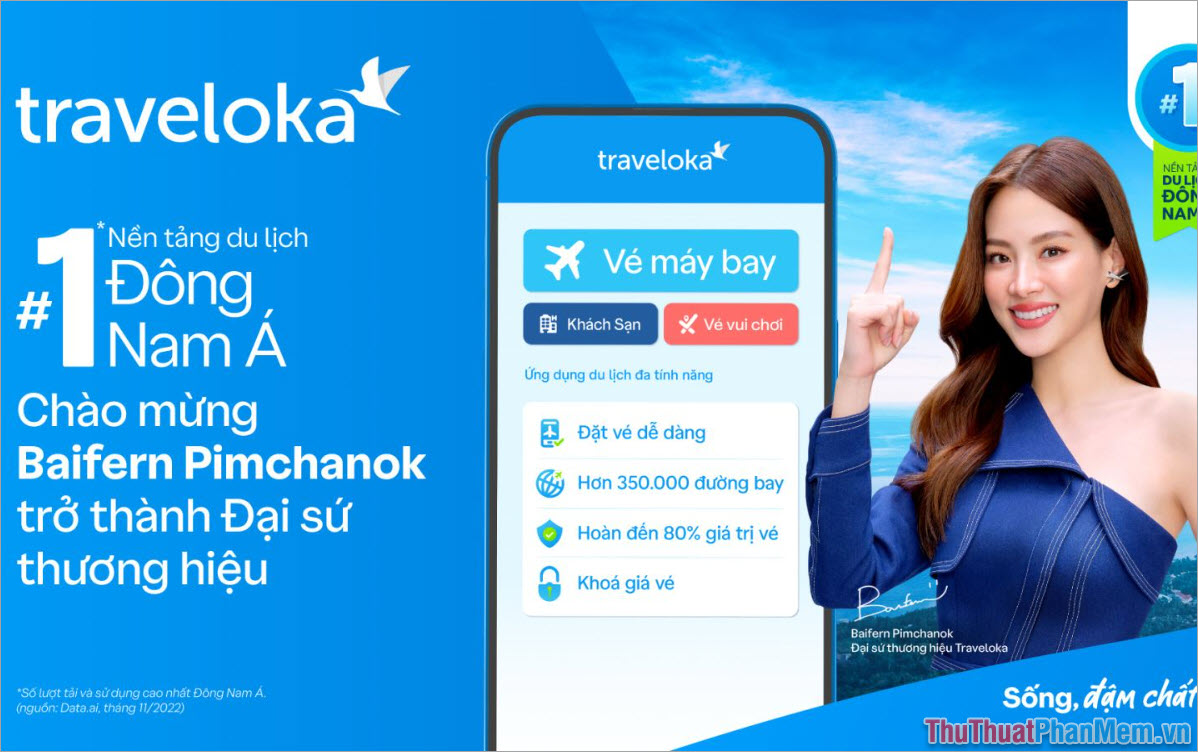 Traveloka – App đặt phòng khách sạn giá rẻ